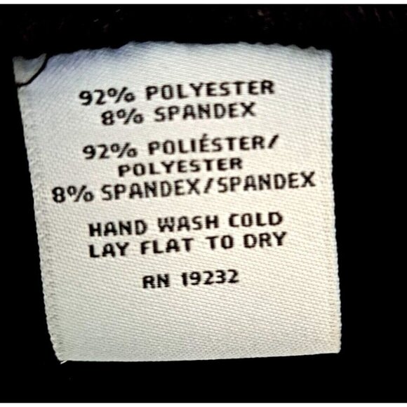 Samantha Gray L Black/Gray 3/4 Sleeve Slinky Scoop Neck Tunic - Picture 4 of 7